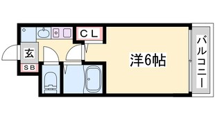 エステムコート神戸・三宮センティールの物件間取画像